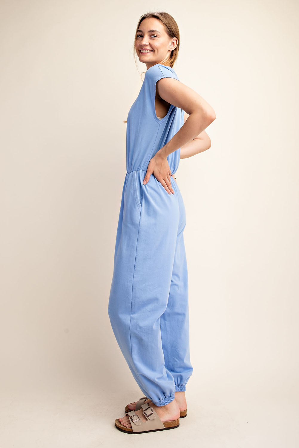 Free Spirit Jumpsuit - Blue