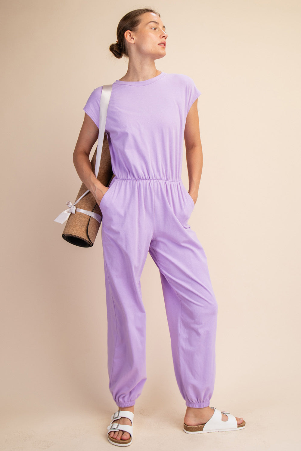 Free Spirit Jumpsuit - Lilac