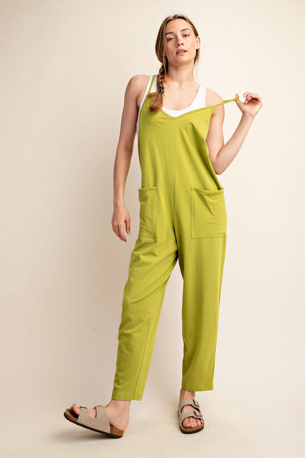 Easy Breeze Jumpsuit - Kiwi