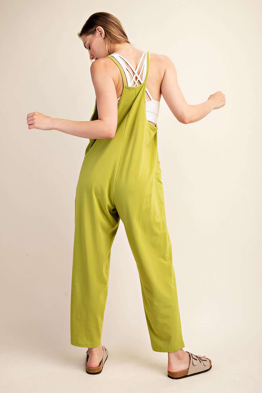 Easy Breeze Jumpsuit - Kiwi