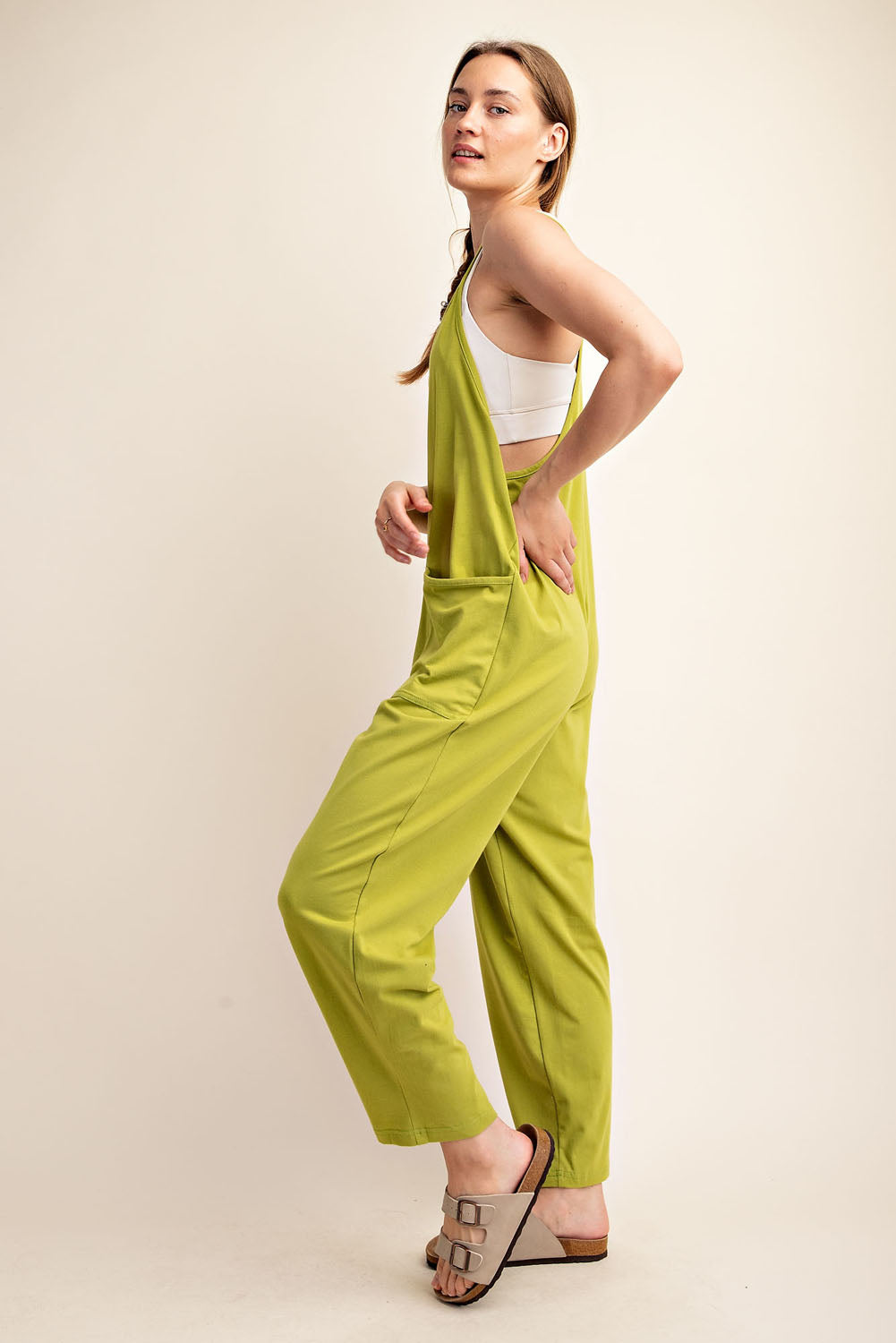 Easy Breeze Jumpsuit - Kiwi