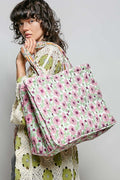 POL Sage & Soul Quilted Tote
