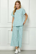 Wide Leg Set - Mint