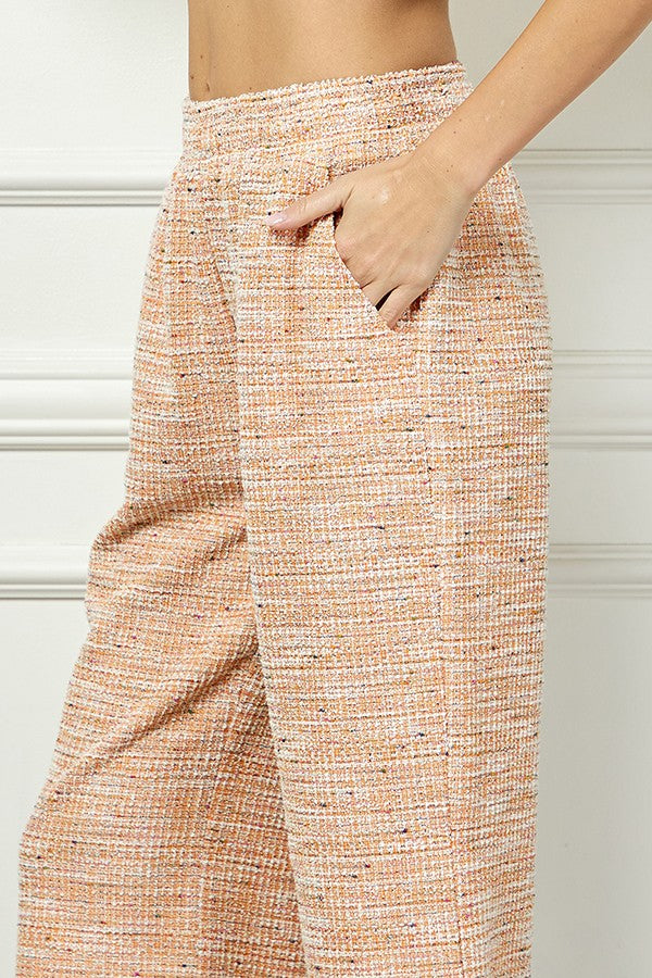 Wide Leg Set - Orange