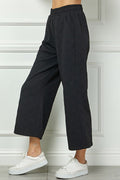 The Garden Bloom Pants -Black
