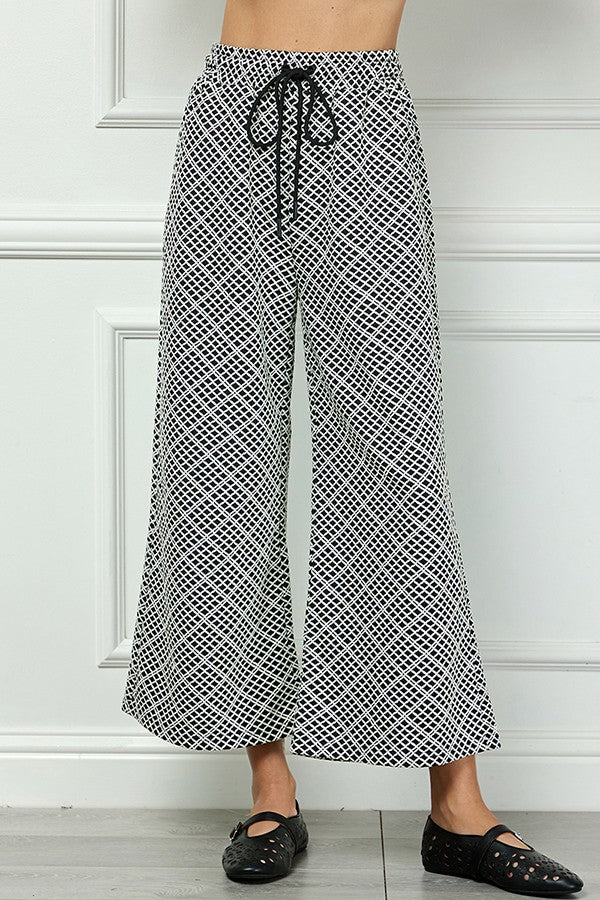 Short Sleeve Textured Set - Black