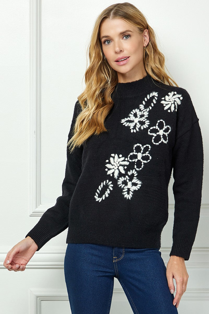 Embroidered Sweater