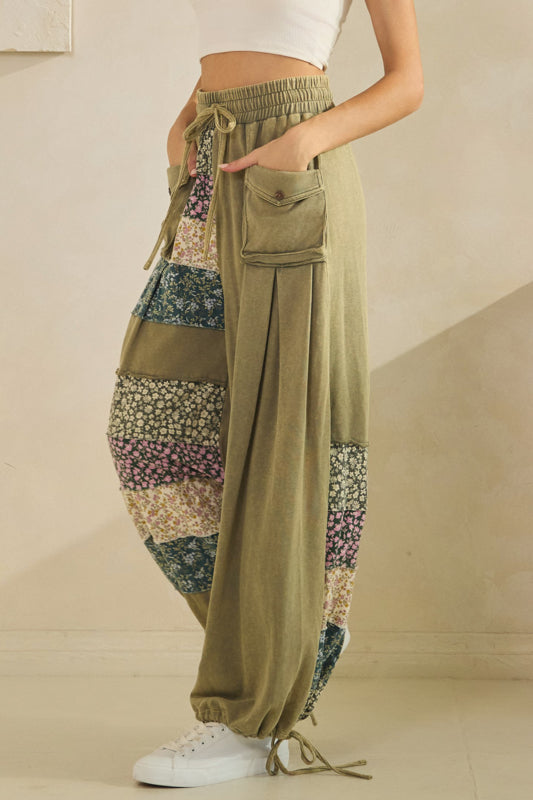 The Sage Patchwork Pants
