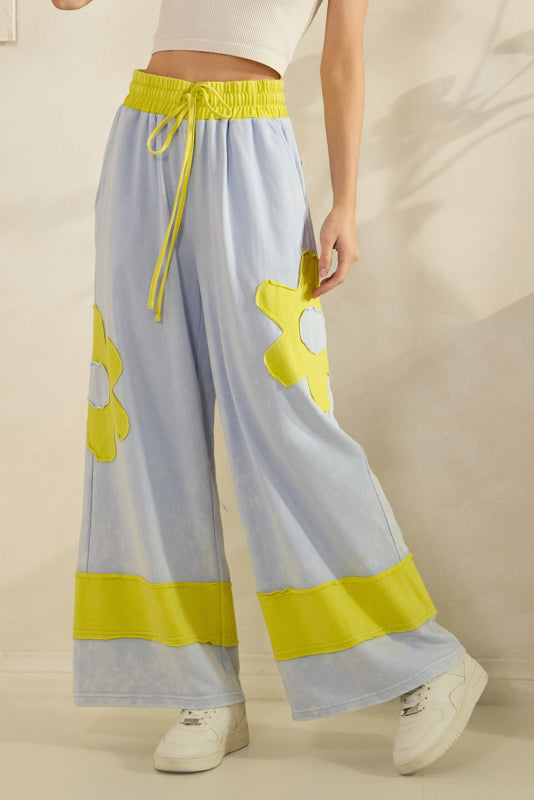 The Daisy Patchwork Set - Blue