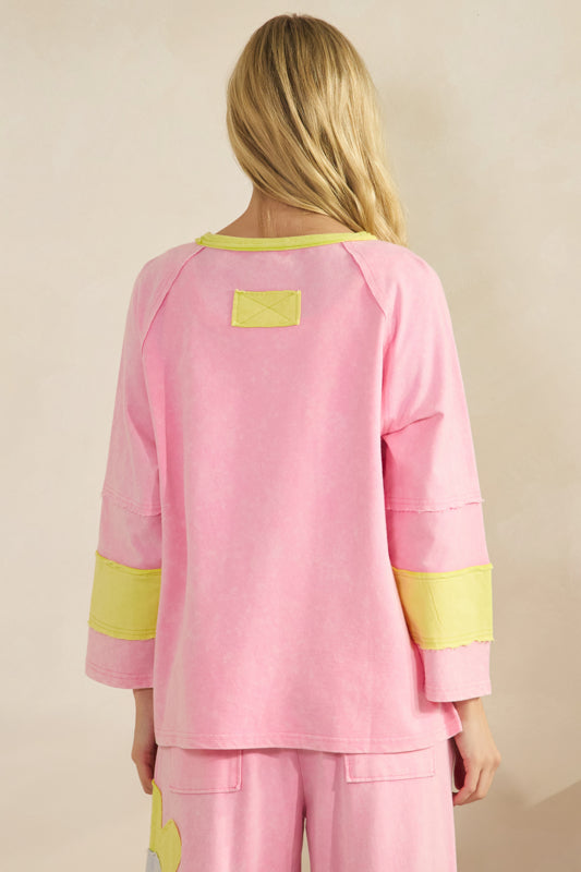 The Daisy Patchwork Set - Pink