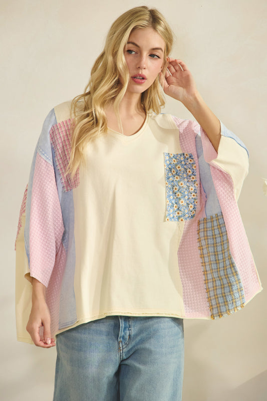 The Wander Patchwork Top