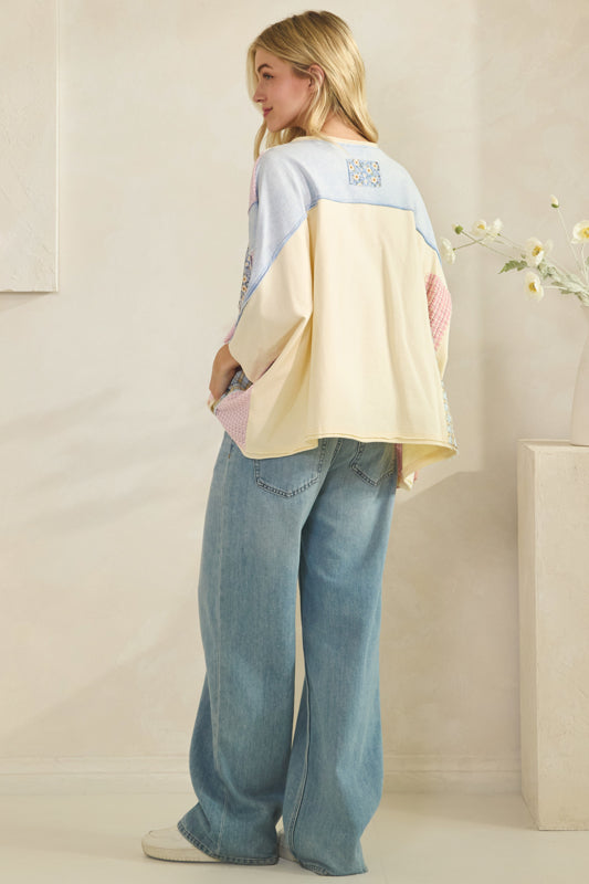 The Wander Patchwork Top