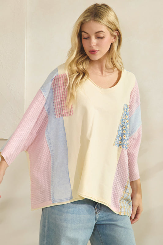 The Wander Patchwork Top