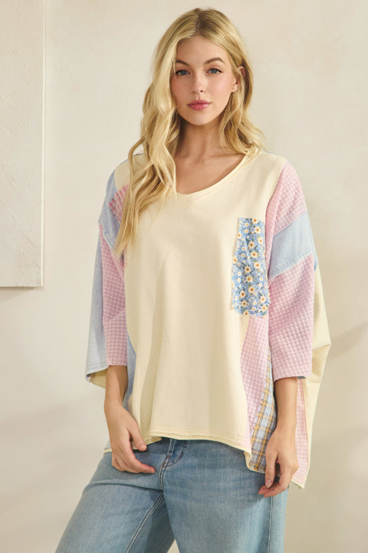 The Wander Patchwork Top