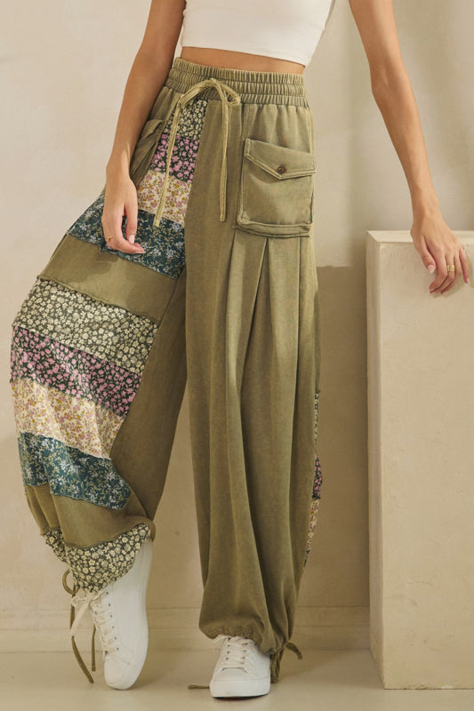 The Sage Patchwork Pants