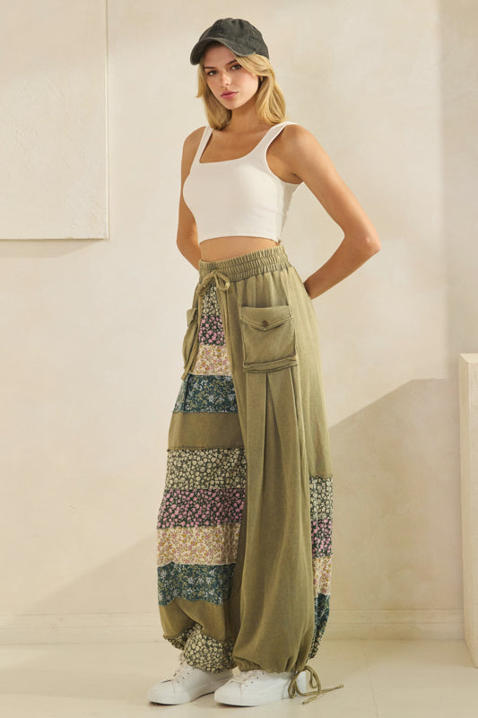 The Sage Patchwork Pants