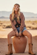 Washed Peace Sweatshirt