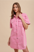 Denim Days Shirt Dress
