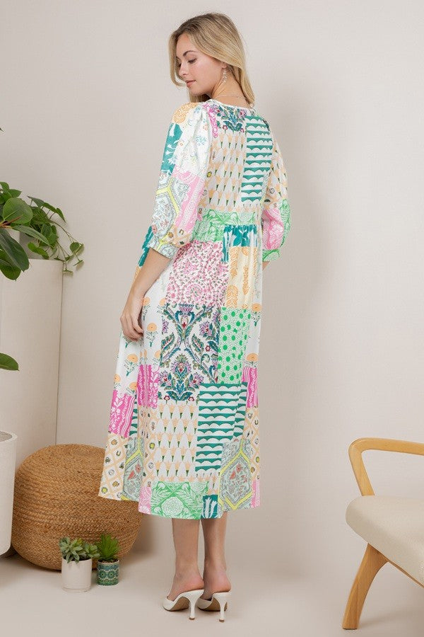 The Mosaic Bloom Dress