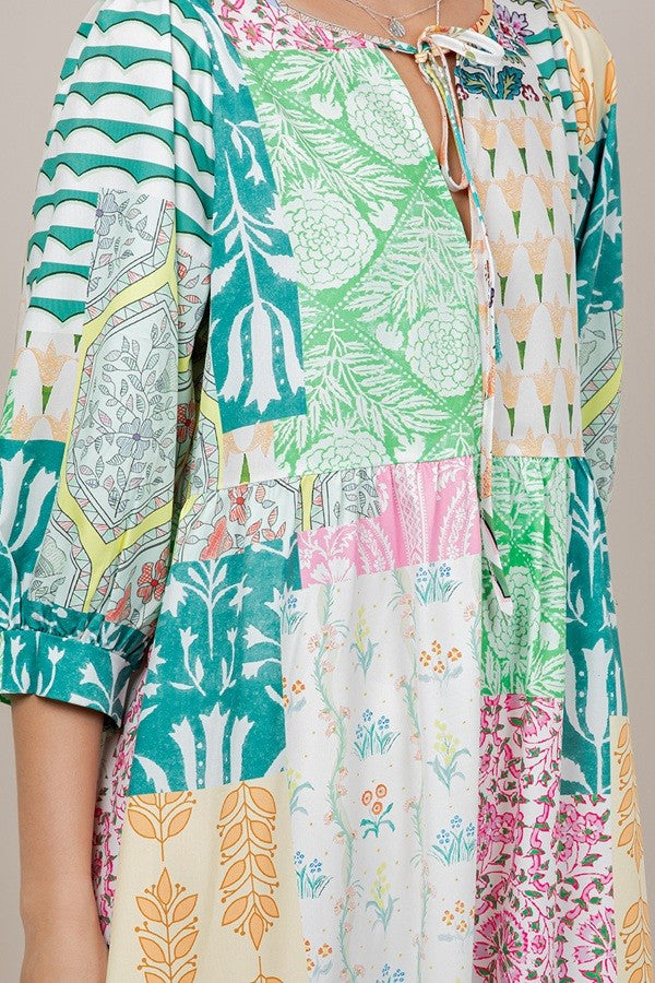 The Mosaic Bloom Dress