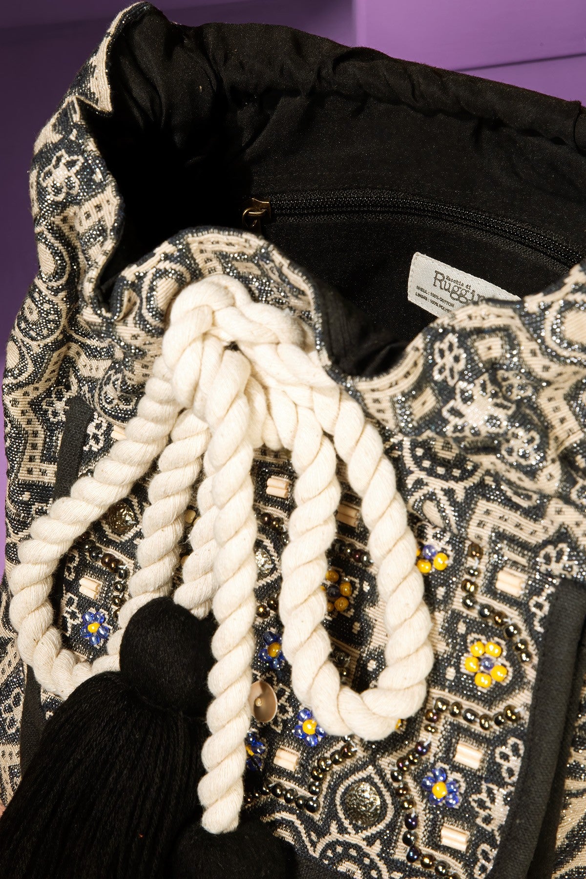 Moonflower Boho Backpack