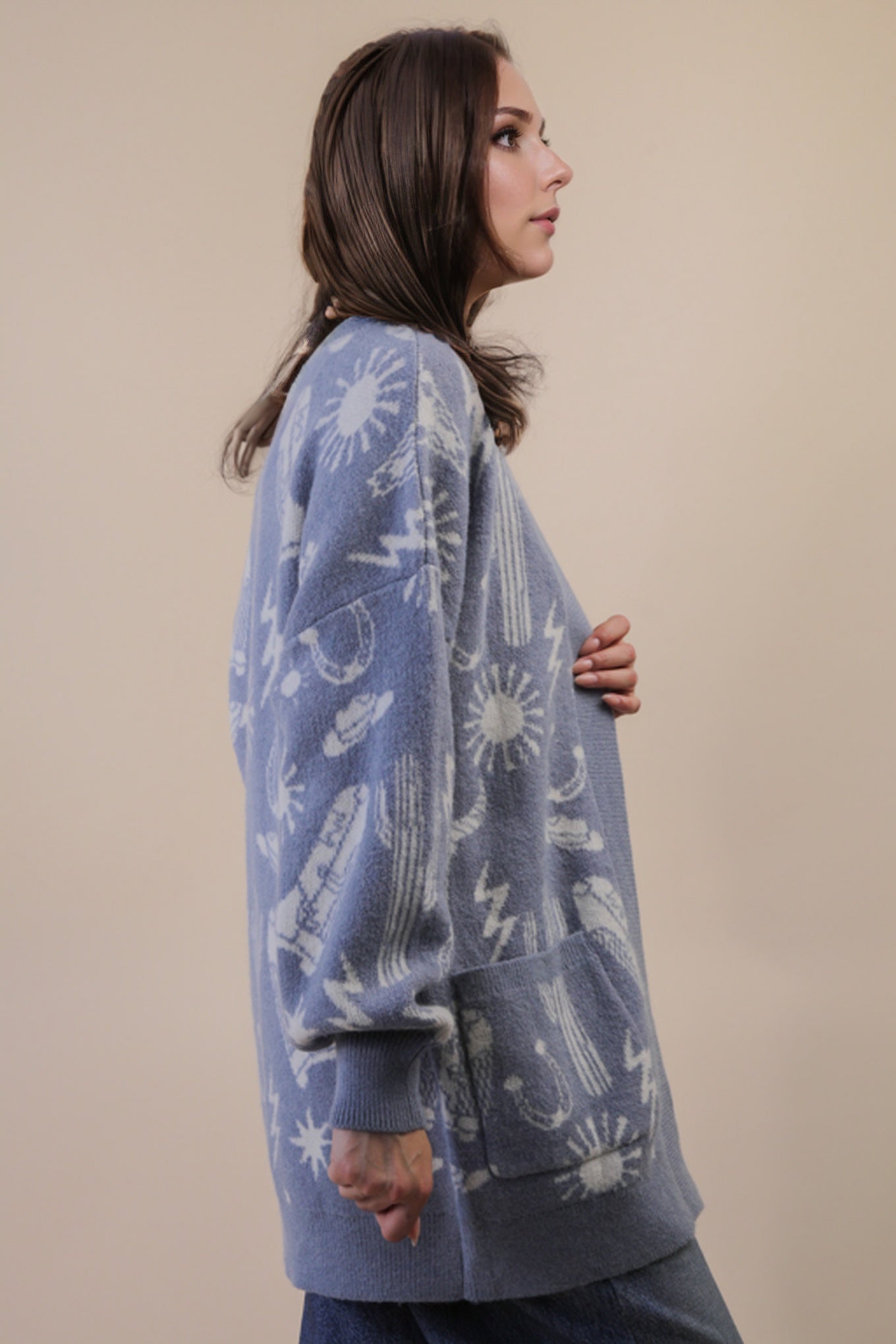 Western Vibes Knit Cardigan