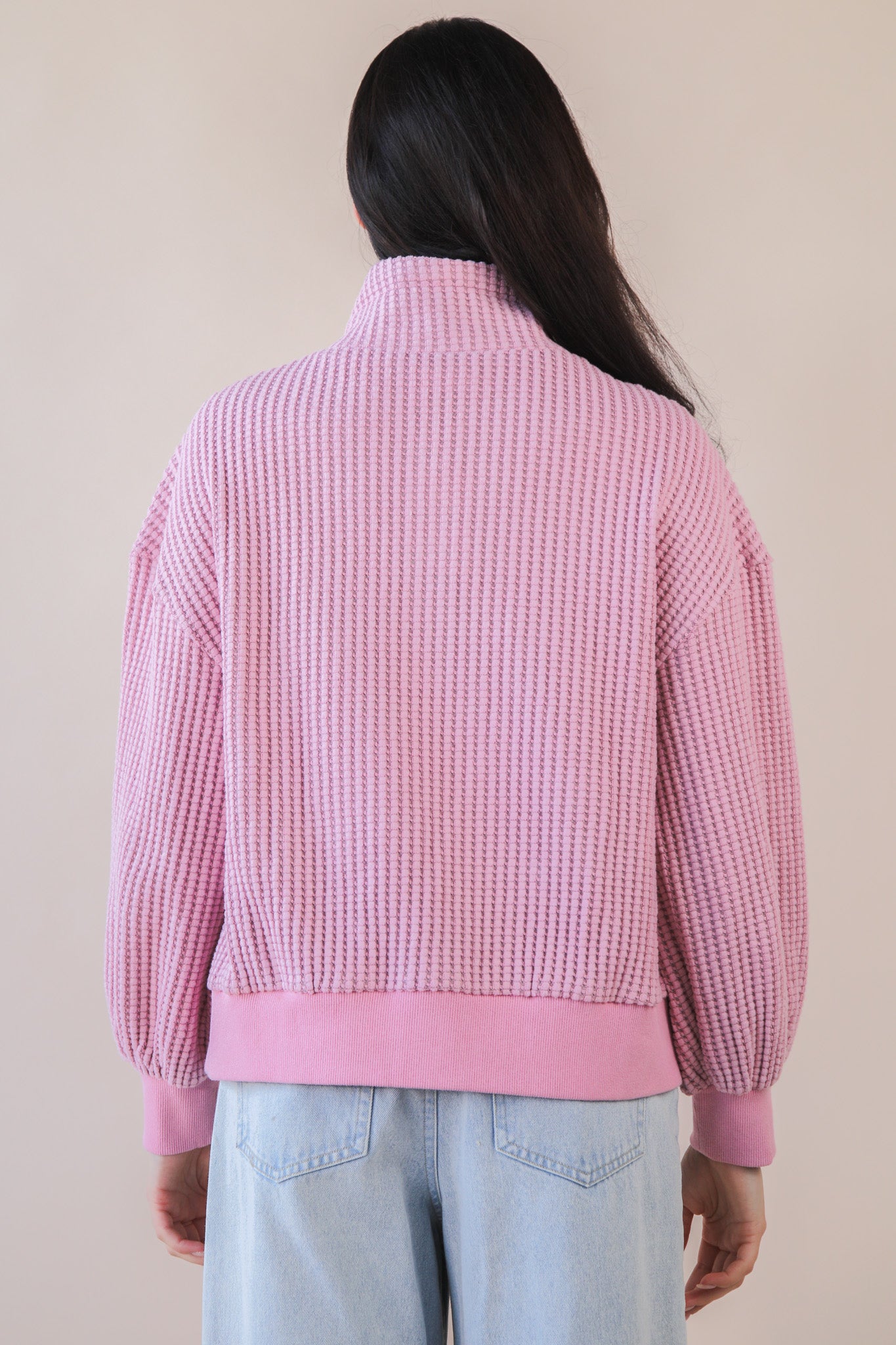 Waffle Knit Top