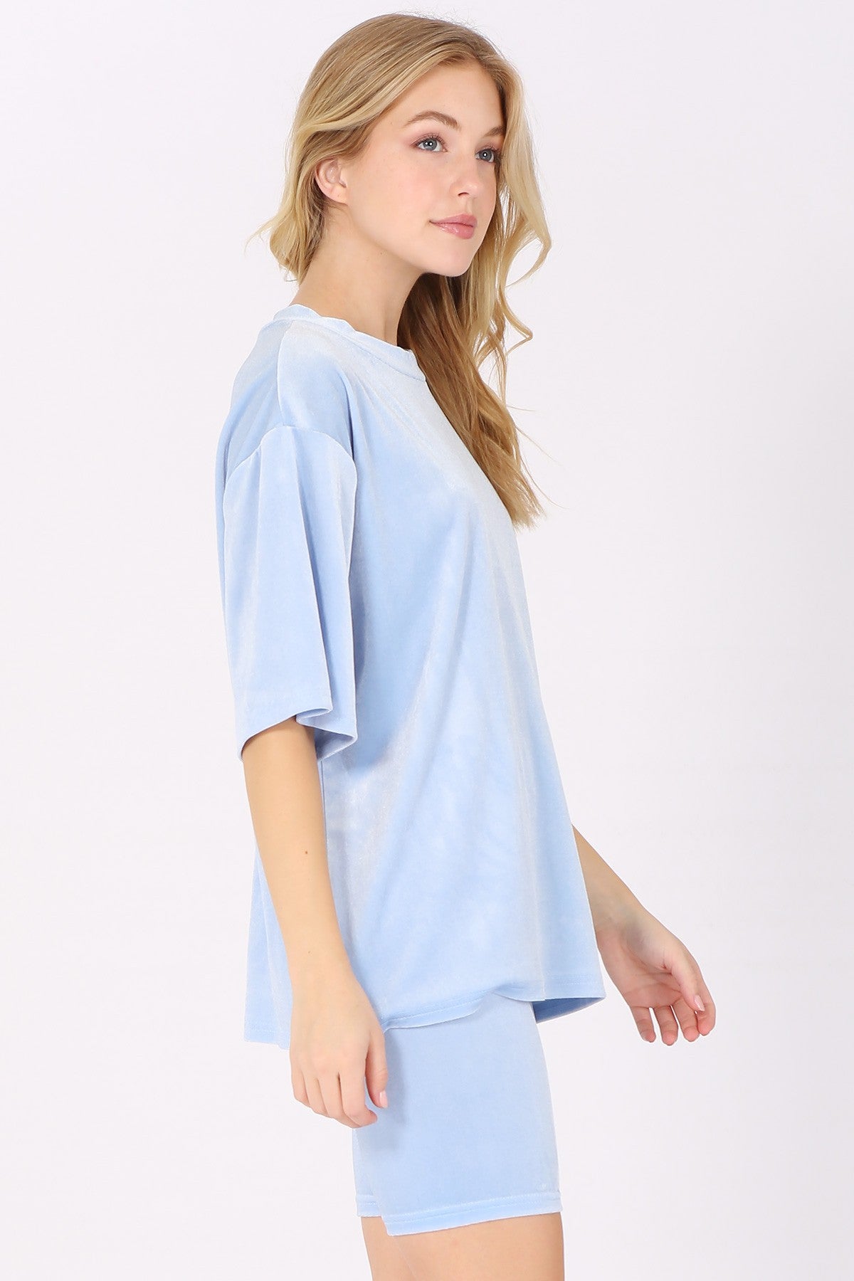 Velour Bliss Set - Blue