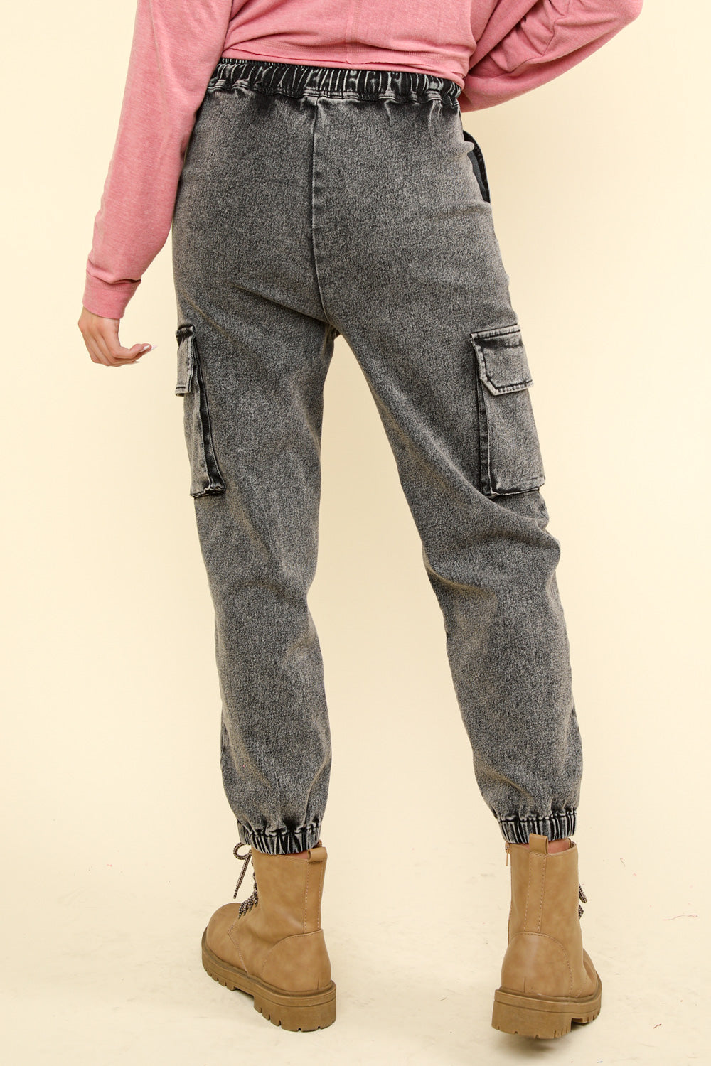 Cargo Joggers - Charcoal