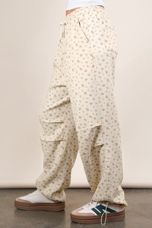 Parachute Floral Pants