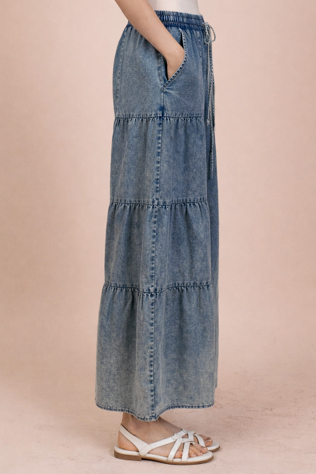 Chambray Charm Pants