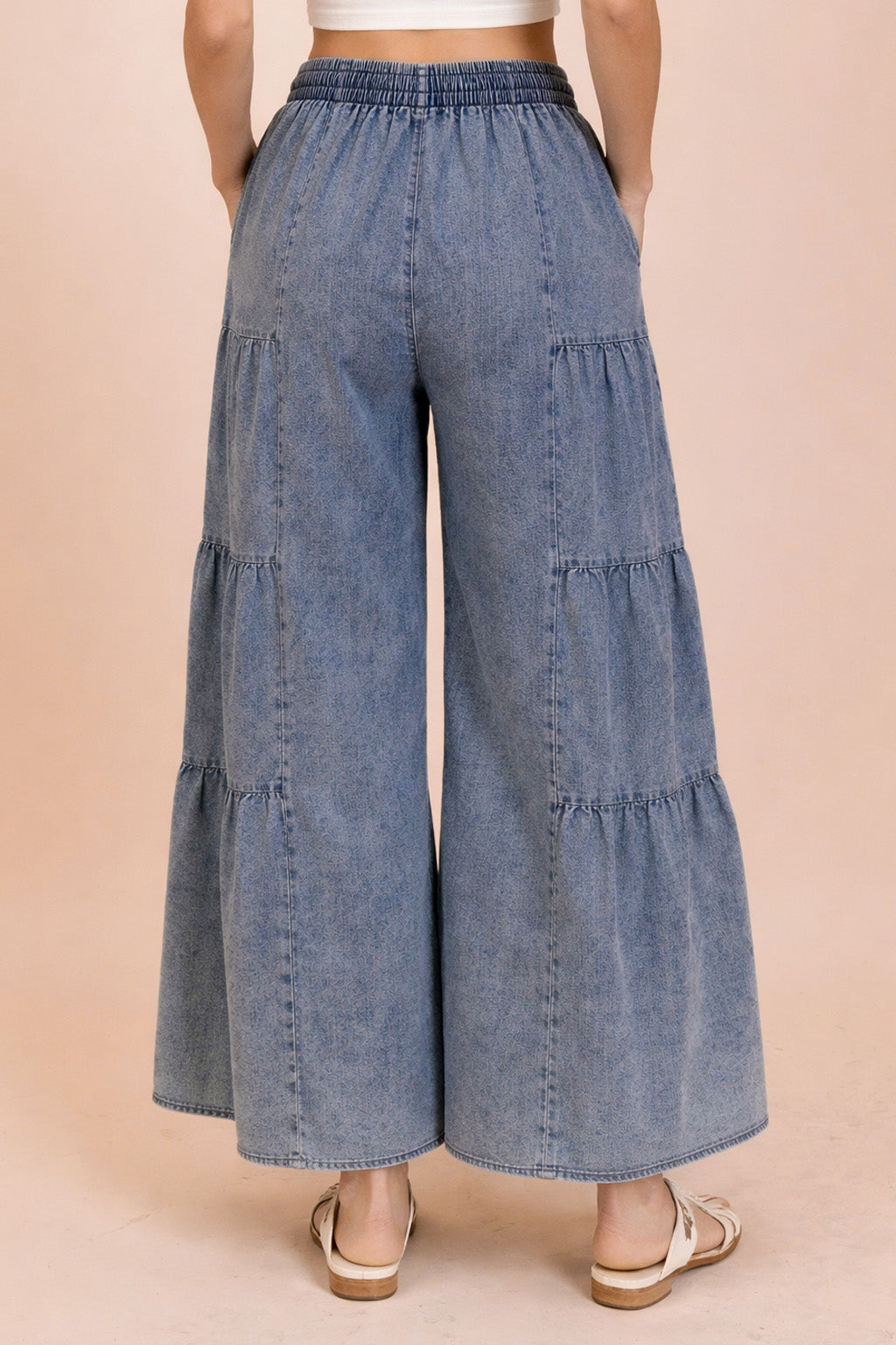 Chambray Charm Pants