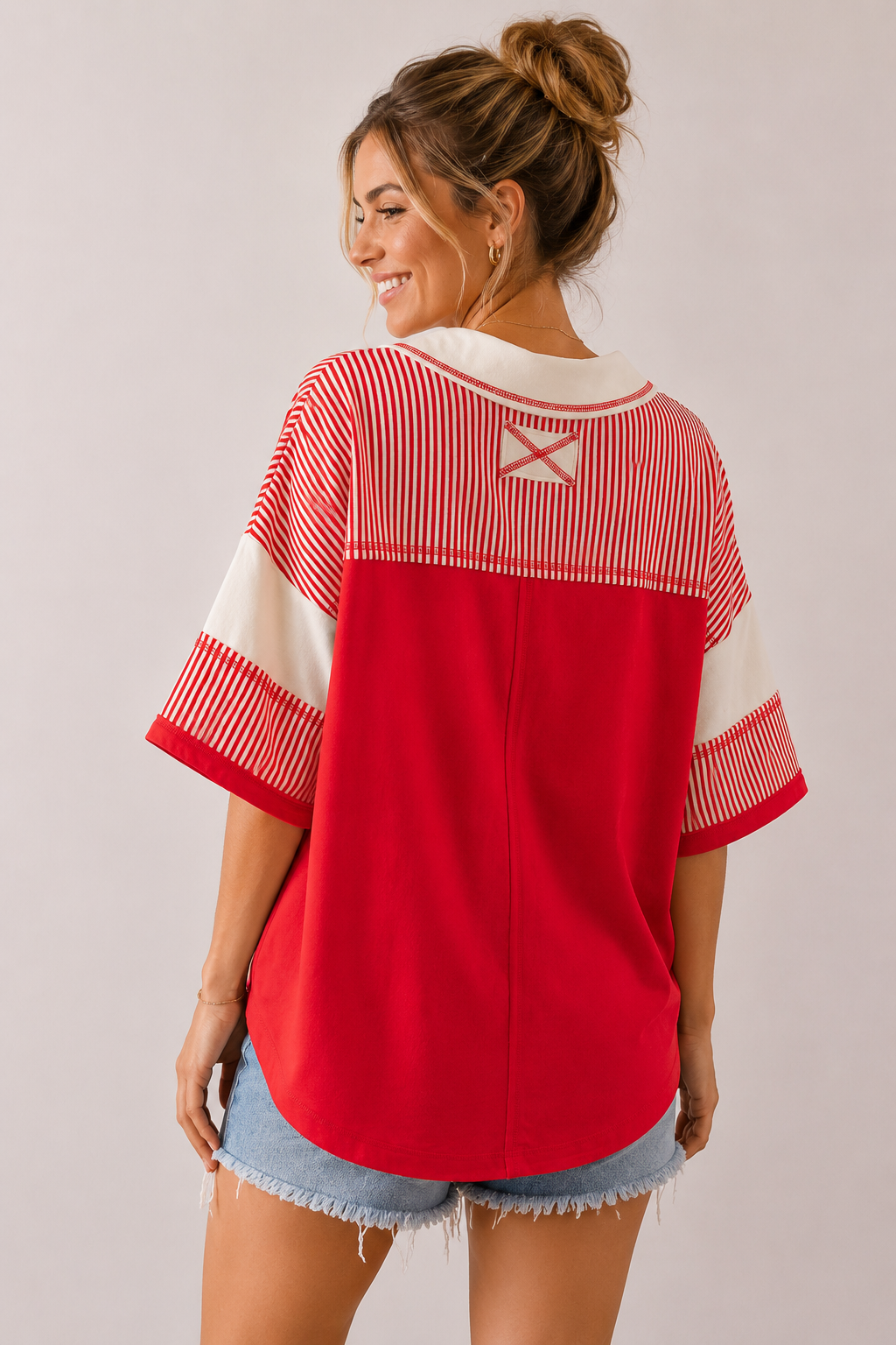 Everyday Comfort Top - Red