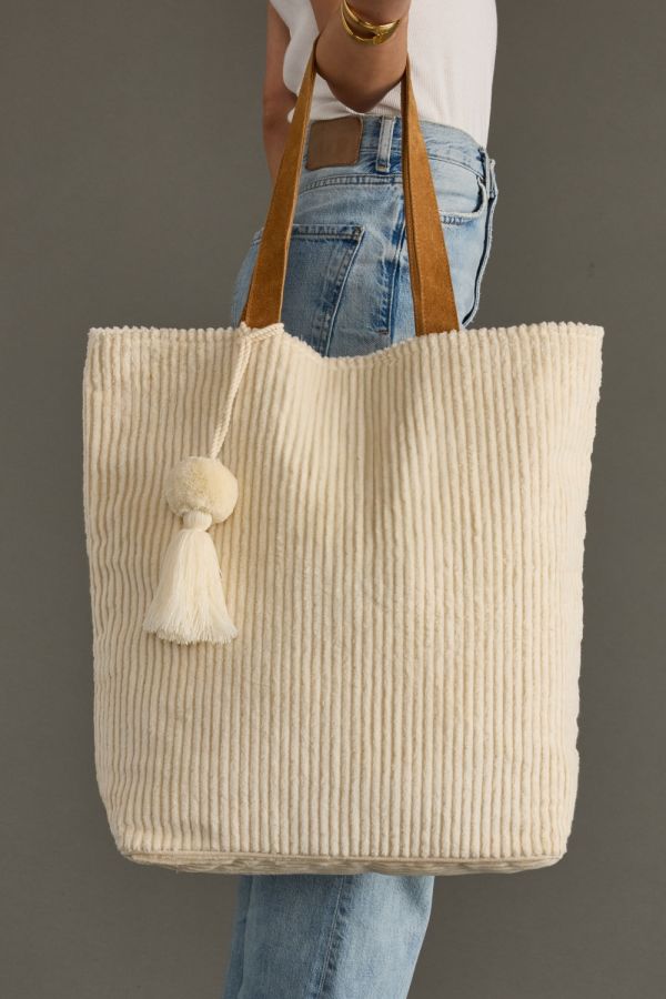 The Weekend Cord Tote - Ivory