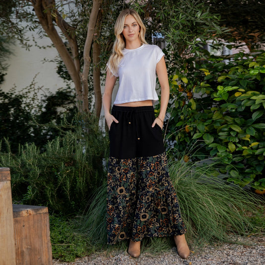 Young Threads Wide Leg Pants