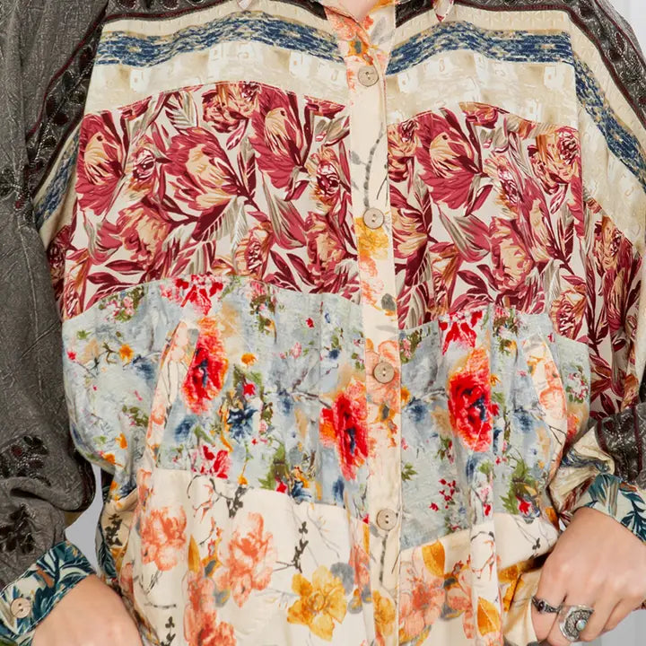 Young Threads Floral Print Top