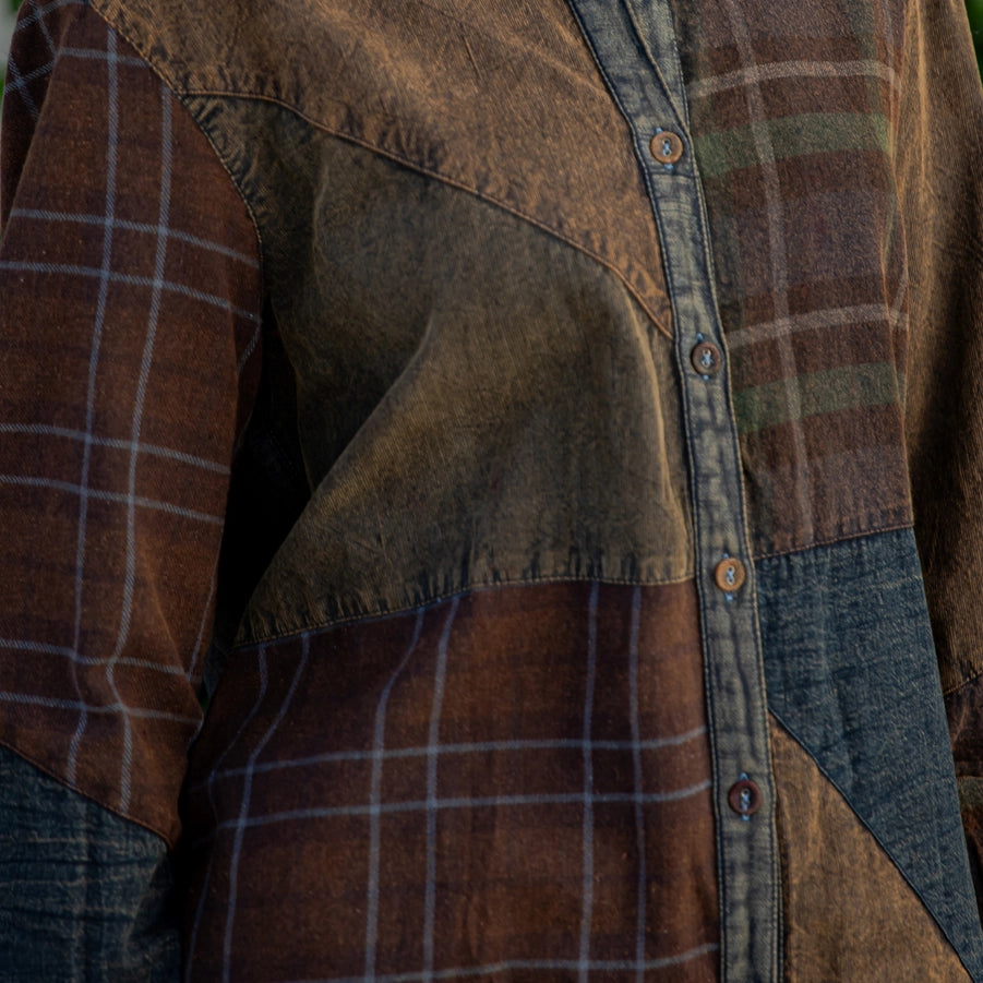 Young Threads Bohemian Patchwork Top