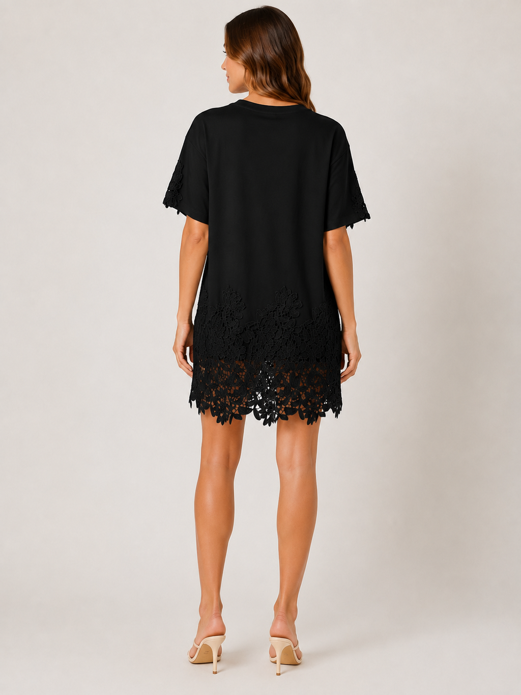 Lace & Leisure Dress Black