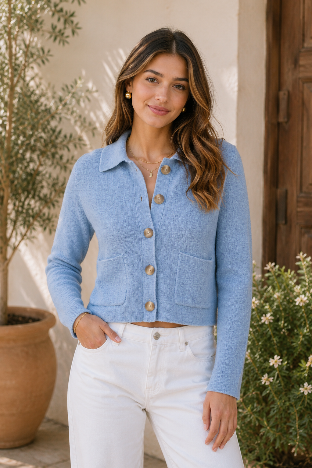 Classic Charm Knit Cardigan