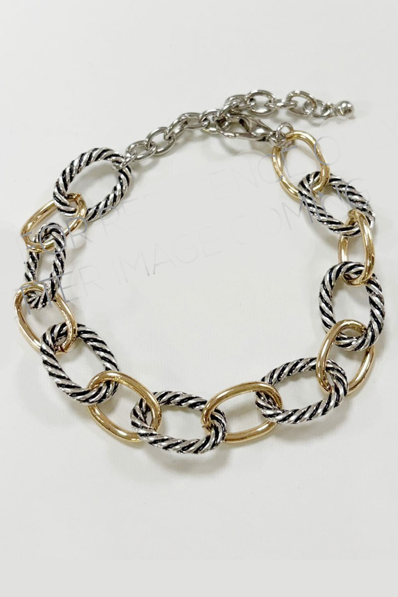 The Nova Two-Tone Bracelet